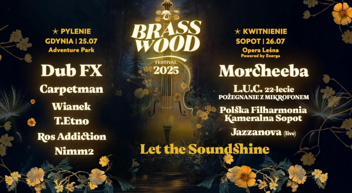 Uduchowiona muzyka, las i magia światła - odliczanie do Brasswood Festival 2025 rozpoczęte!